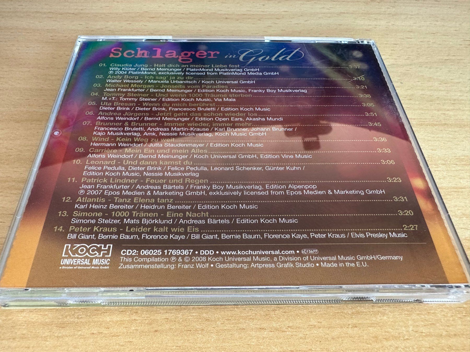 CD: Various – Schlager In Gold - 3 CD – Usato da Rikon im Tösstal venduto da Alpenmutz 4