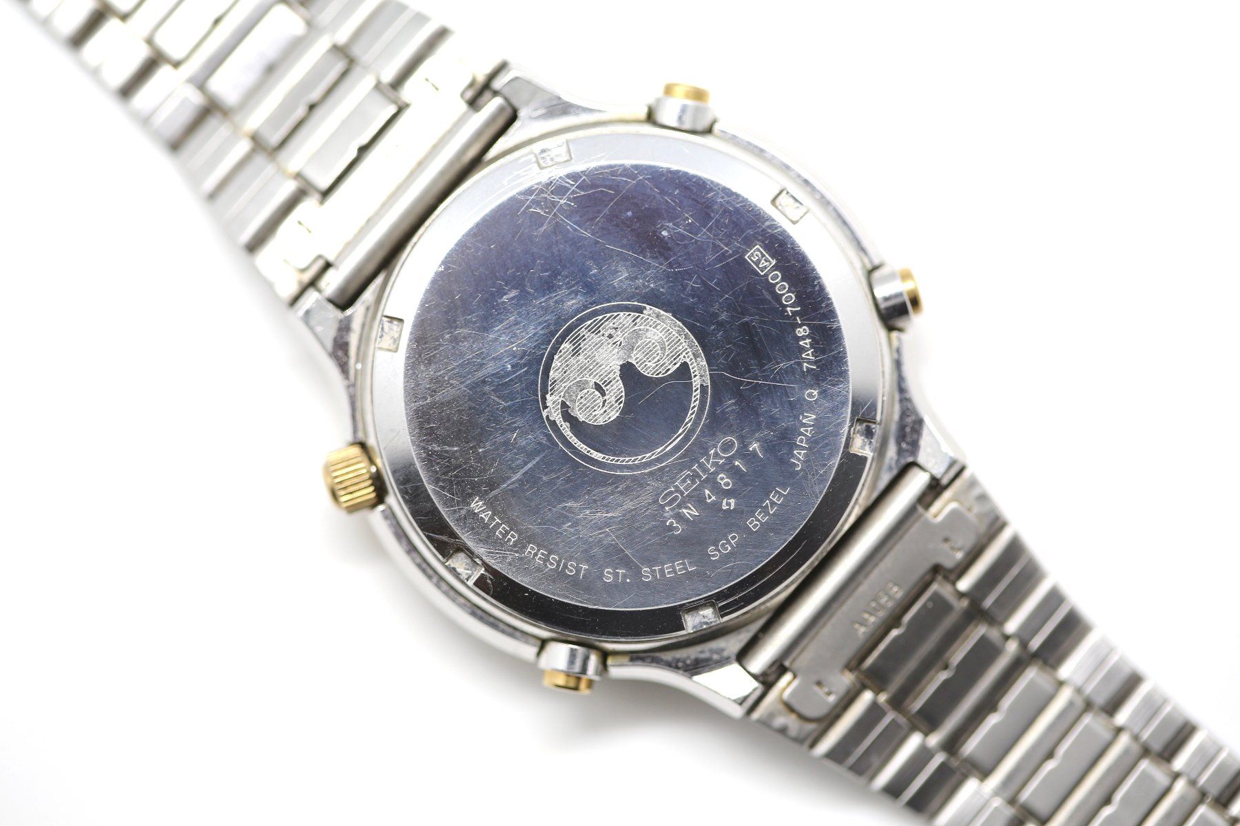Seiko Orologi: Seiko Chrono mit Mondphase ab 1Fr! – Usato da Reinach BL venduto da Han-Numismatik 4