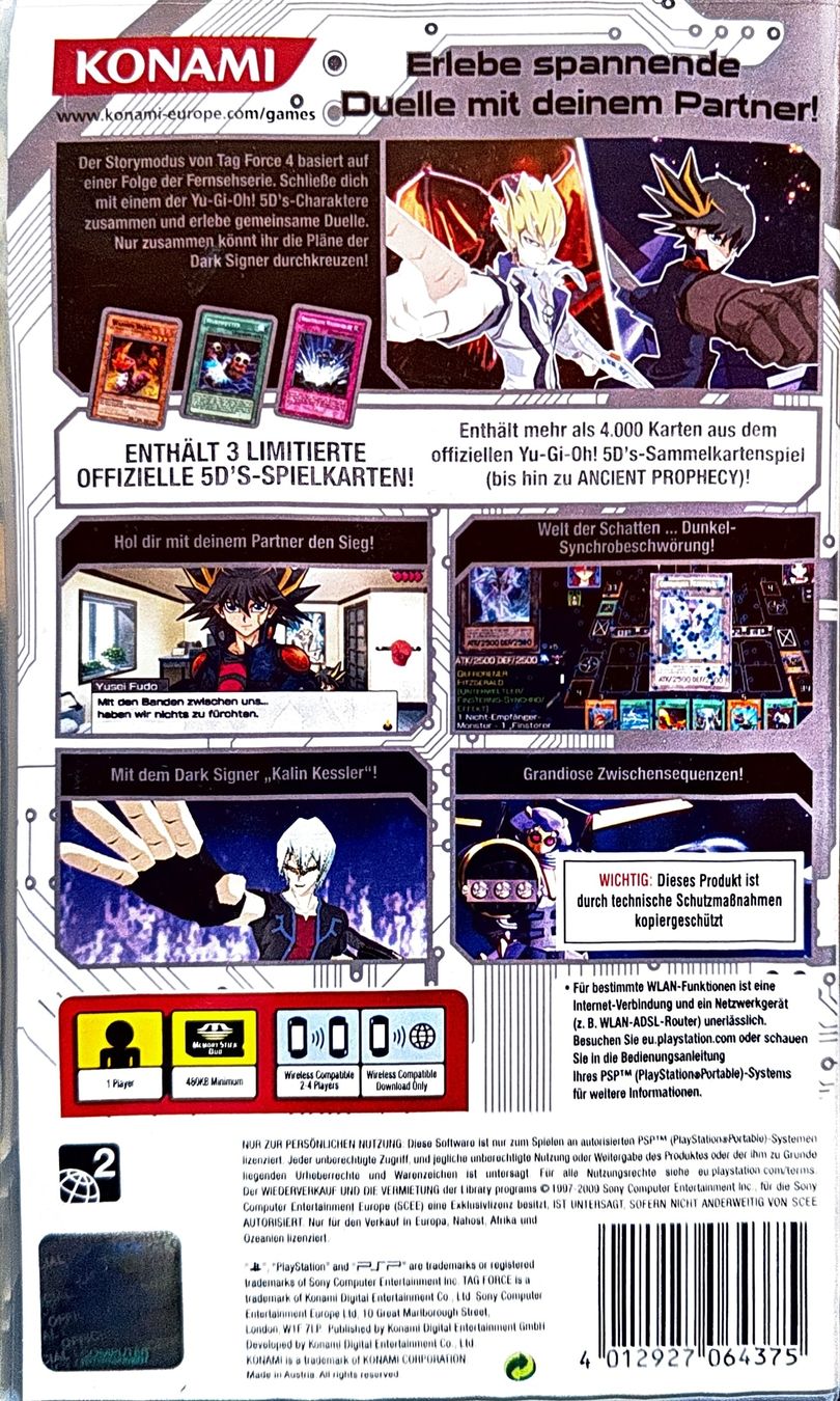 Giochi: Yu-Gi-Oh! 5D's Tag Force 4 PSP – Usato da Kaisten venduto da fab_dsy8 1