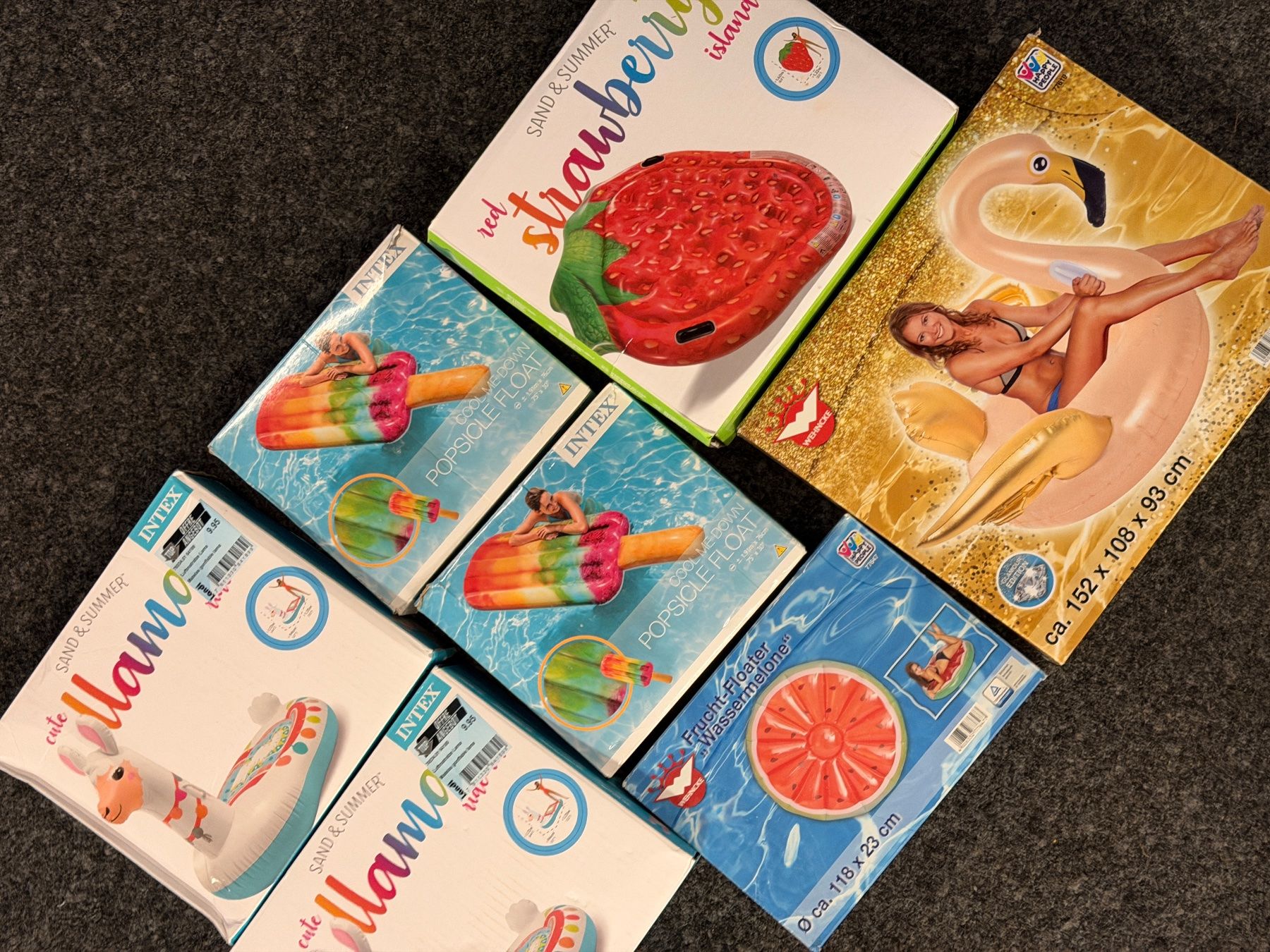 Intex Piscine: Aufblasbare Pool Deko - Intex - Total 7 Stück – Nuovo e nell'imballaggio originale da Küsnacht ZH venduto da Icon21 5