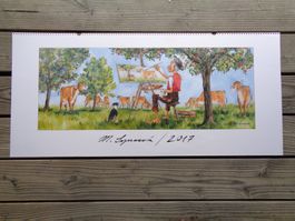 APPENZELLER MARTIN SYNACEK KALENDER DRUCK BILD