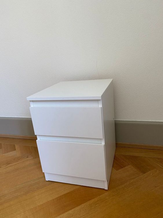 IKEA - KULLEN Kommode Mit 2 Schubladen, Weiß, 35x49 Cm | Kaufen Auf Ricardo