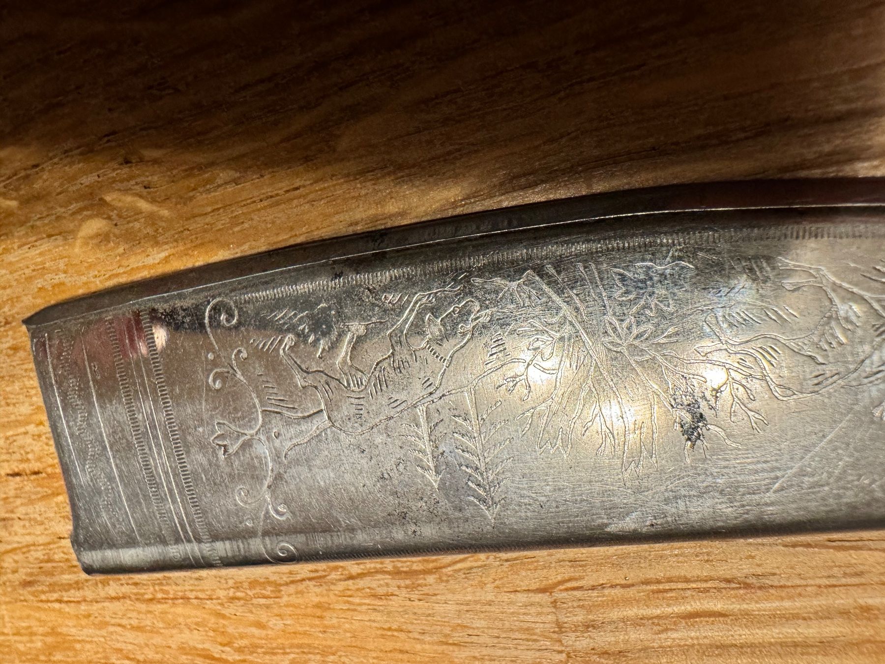 Zubehör: Antikes Jagdmesser Messer Jagdnicker Hirschfänger – Gebraucht aus Goldach von  7