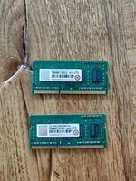RAM 4 Go DDR3 SO-DIMM 1600 MHz Transcend  Kit 2x2 Go Laptop