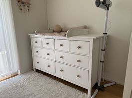 IKEA HEMNES Wickelkommode mit Wickelaufsatz
