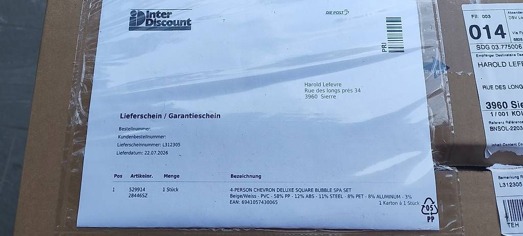 Whirlpool: Jacuzzi Intex neuf – Gebraucht aus Sierre von har_dz2x 4