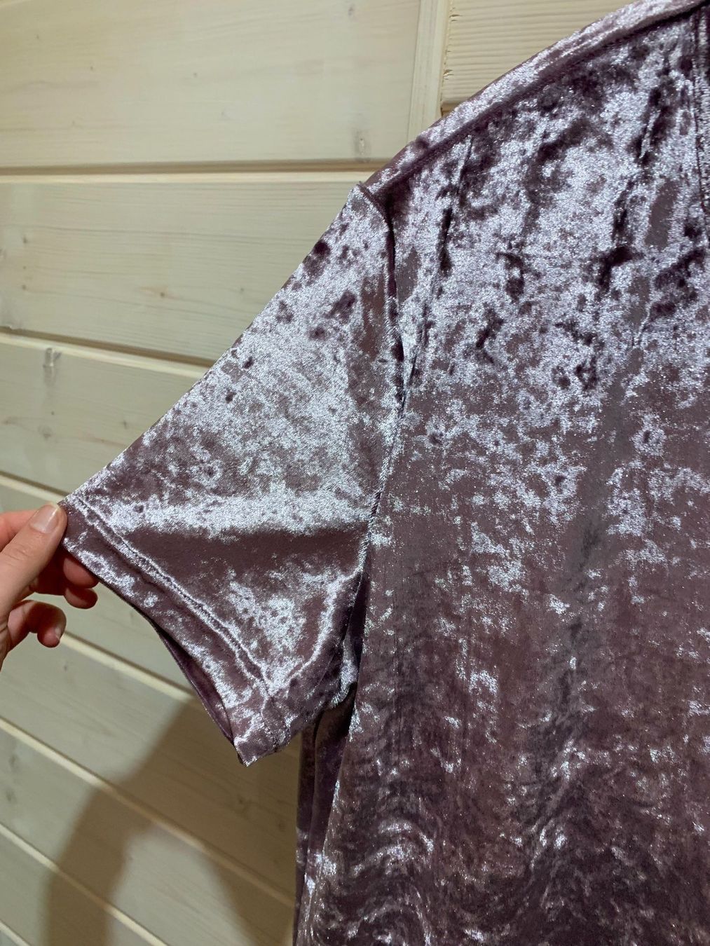 Kleider: Samt Kleid Noisy May lila Gr. S – Gebraucht aus Fislisbach von KolibriSecondhand 3