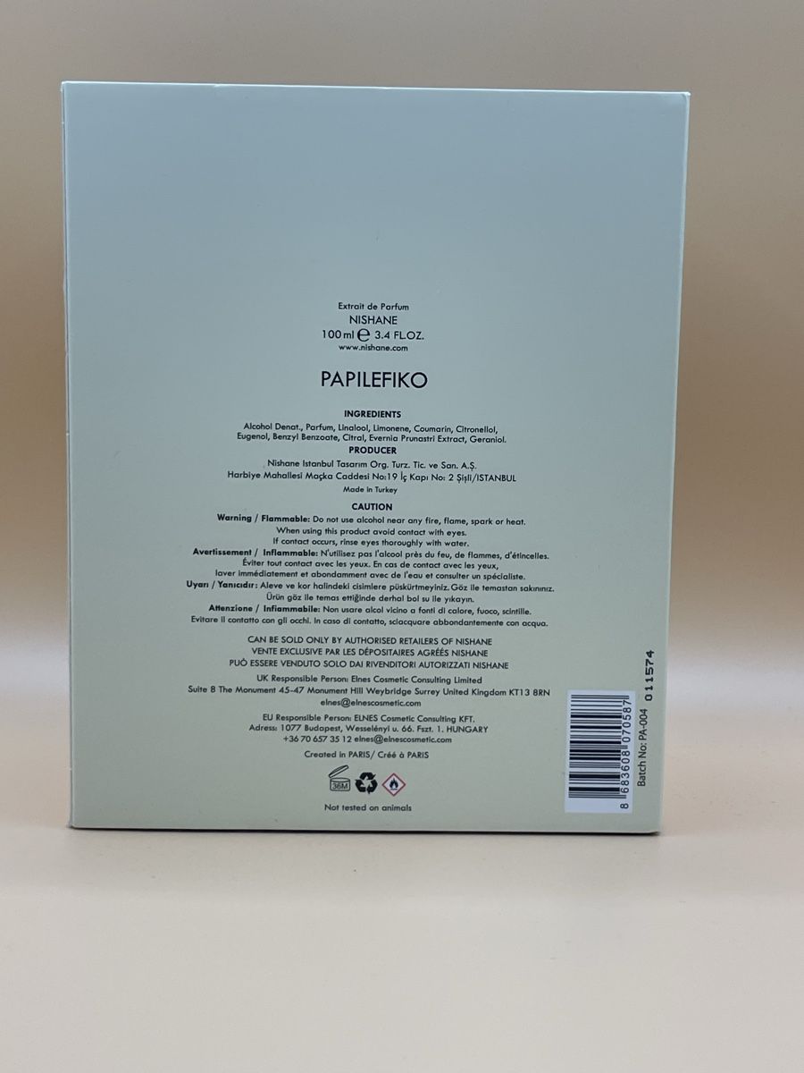 Nishane Profumi & Eau de Toilette: Nishane - Paplilefiko  100ml – Usato da Waldenburg venduto da LuxusTrends 4