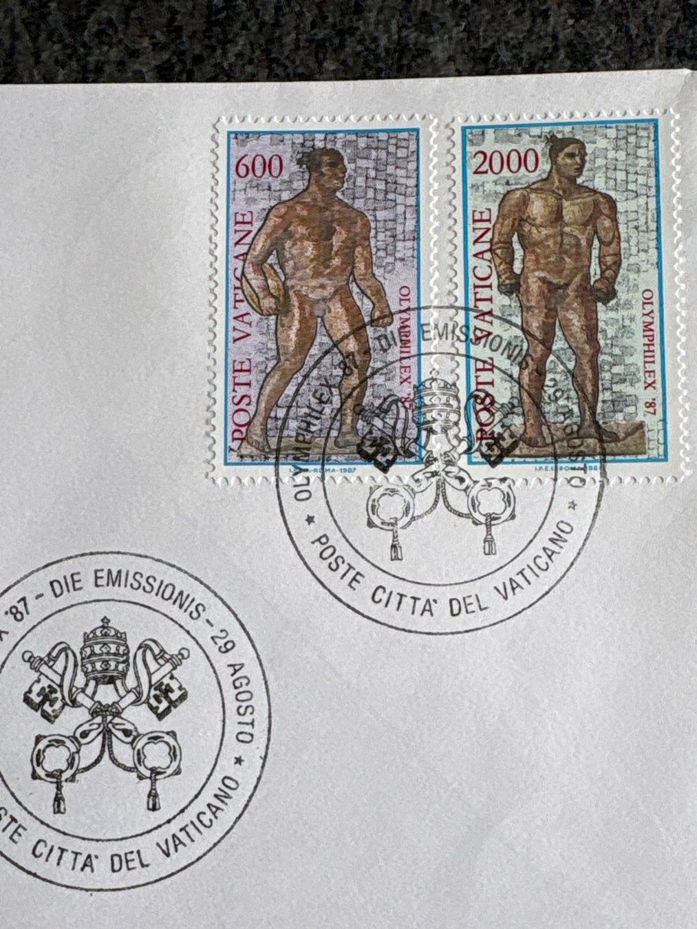 Tutti i francobolli: Vatikan Briefmarken Sammlung, 6 Stück – Usato da Ibach venduto da lisch3 3