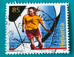 Nr.997 mit Stempel  Fußball-Europameisterschaft 2007  