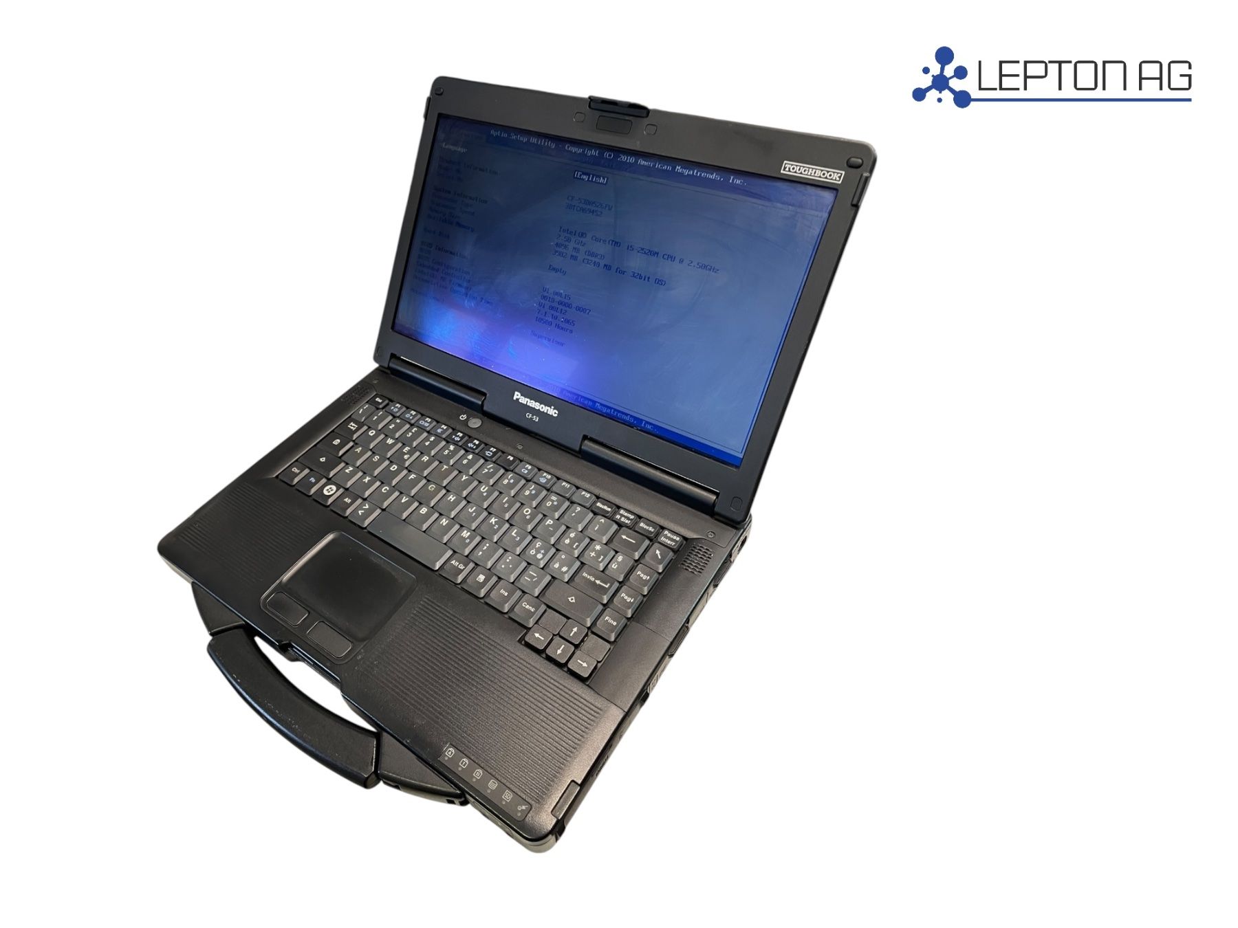 Panasonic Notebooks: Panasonic Tought Book CF-53 i5/4GB – Gebraucht aus Niederdorf von LeptonAG