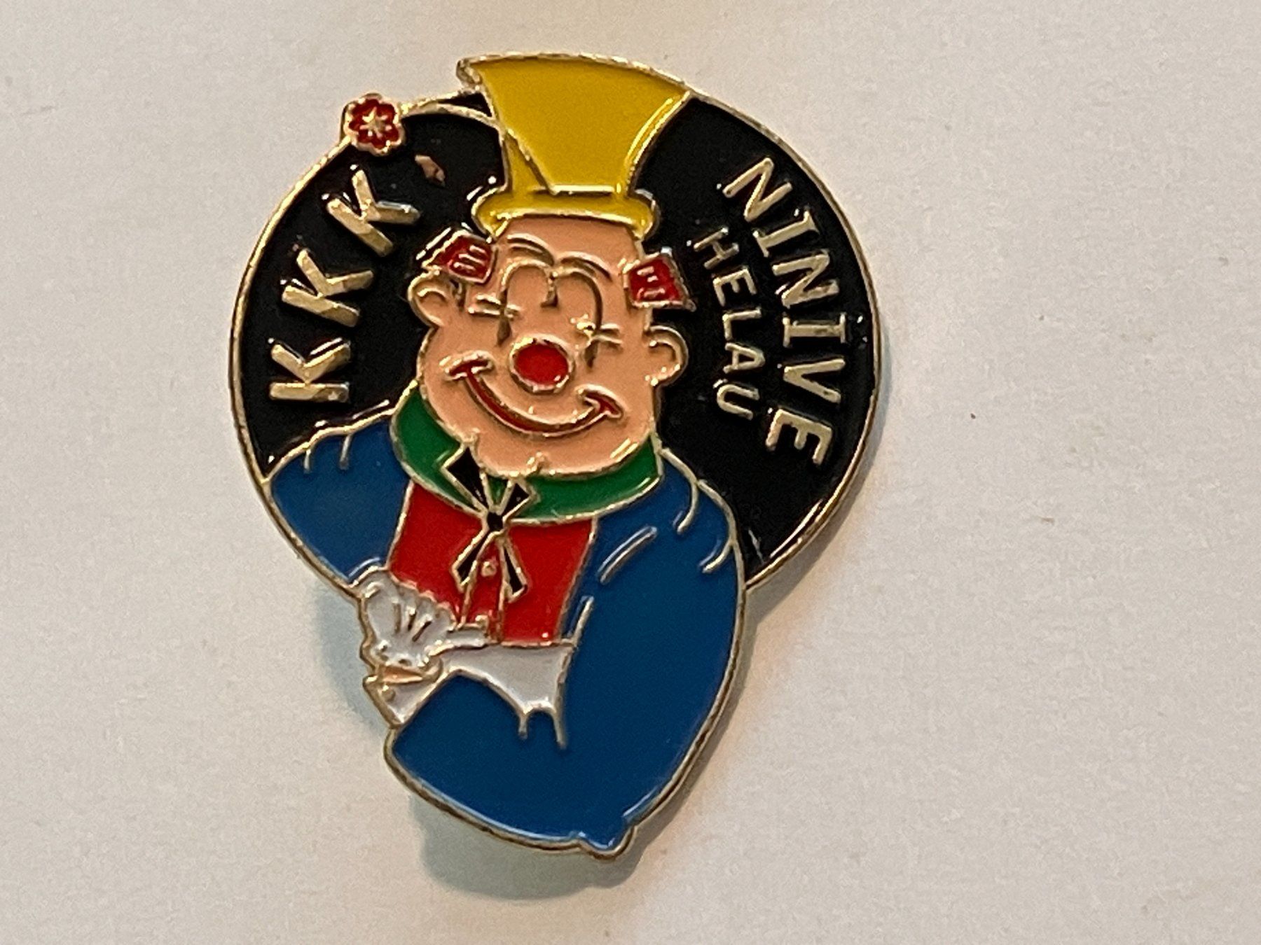 Placchette & Badge: 1 Pin KKK Ninive Helau – Usato da Basel venduto da djwwpp