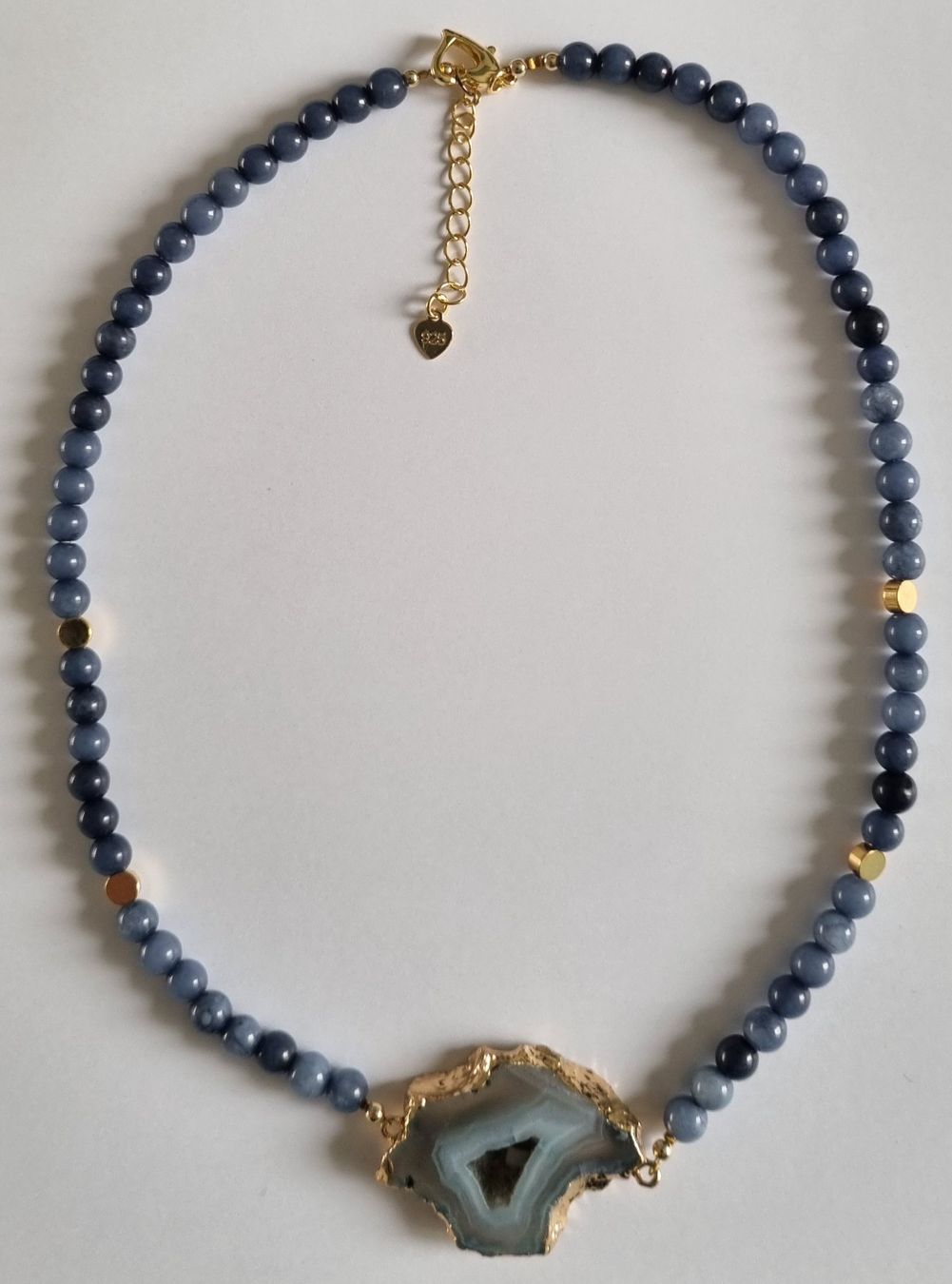Catenine: Achat Halskette mit Drusenstein 30 – Nuovo e nell'imballaggio originale da Luzern venduto da Cellina1 2