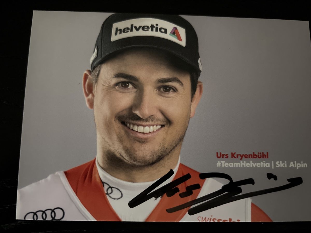 Autografi: Urs Kryenbühl – Usato da Uetendorf venduto da hoisle