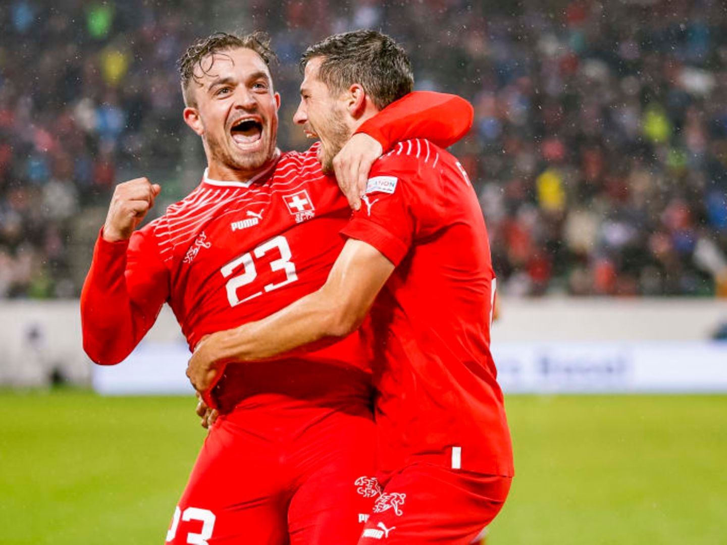Puma Canottiere & Pantaloni: SCHWEIZ NATI 2022 TRIKOT AUTHENTIC L – Usato da Lüchingen venduto da Jersey_Time 6