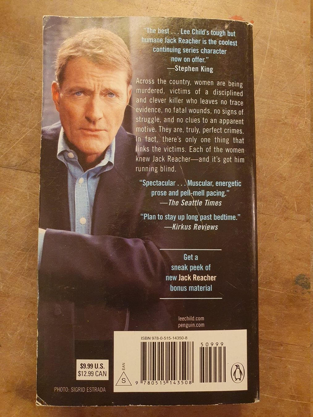 Libri: Jack Reacher - Running Blind - Lee Child – Usato da Zürich venduto da loosebone 8