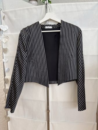 Gestreifte Couture-Jacke von Gertrude Bärtschi – Frühling!