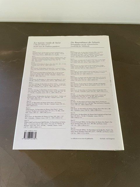 Libri: Maisons rurales canton Vaud T4 2003 – Usato da Romanel-sur-Lausanne venduto da seb_9c2t 4