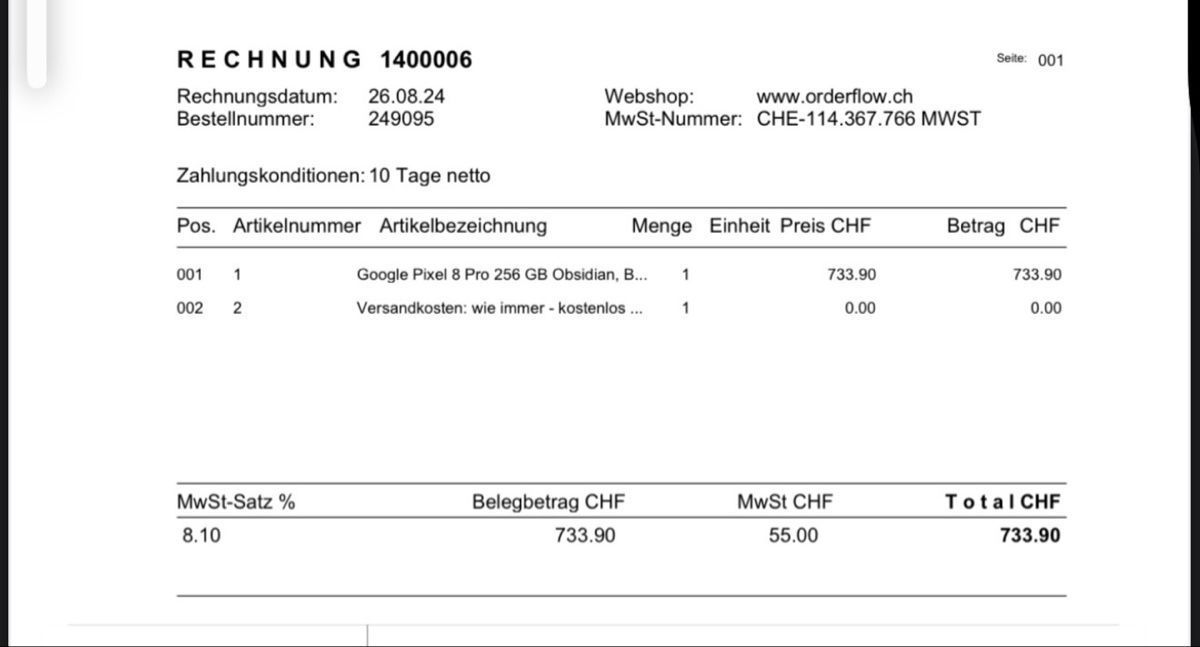 Google Telefoni cellulari / Smartphones: Google Pixel 8 Pro occasion – Nuovo (secondo la descrizione) da Delémont venduto da m7z_rfl6 3