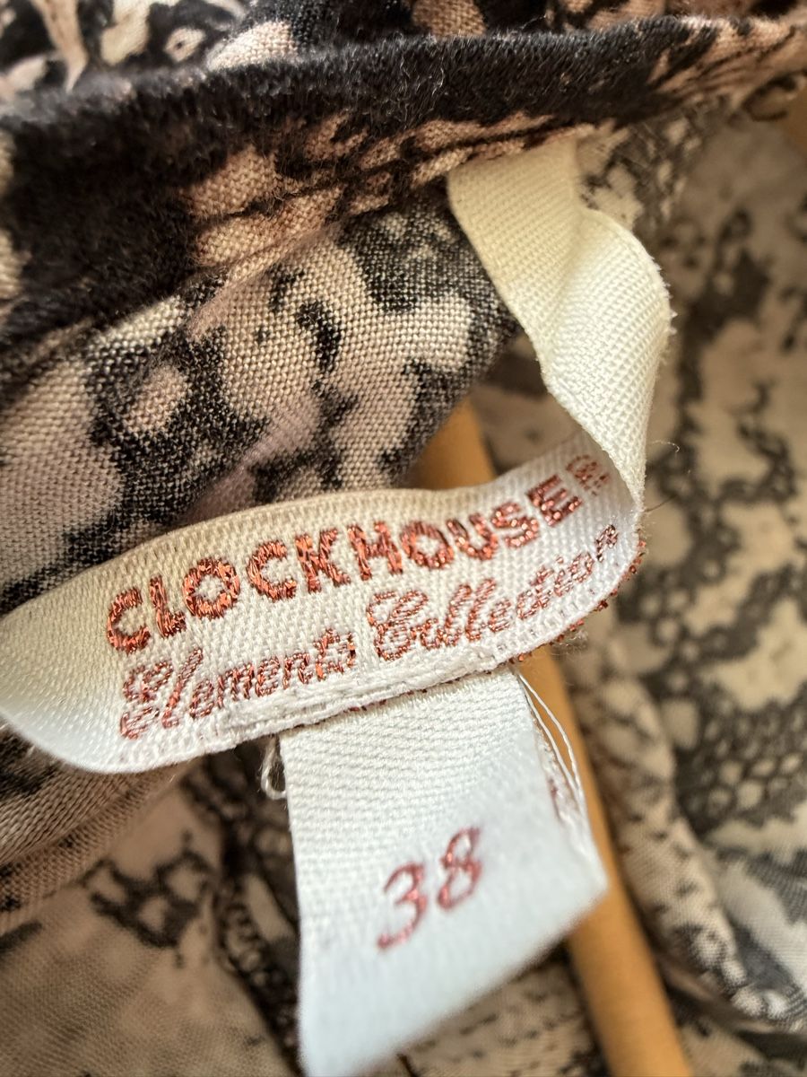 Kleider: Damen Kleid Clockhouse Grösse 38 Schlangenmuster – Gebraucht aus Belp von Lu96 1