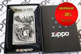 ZIPPO Feuerzeug - WILDCAT - Effectprint (2008)