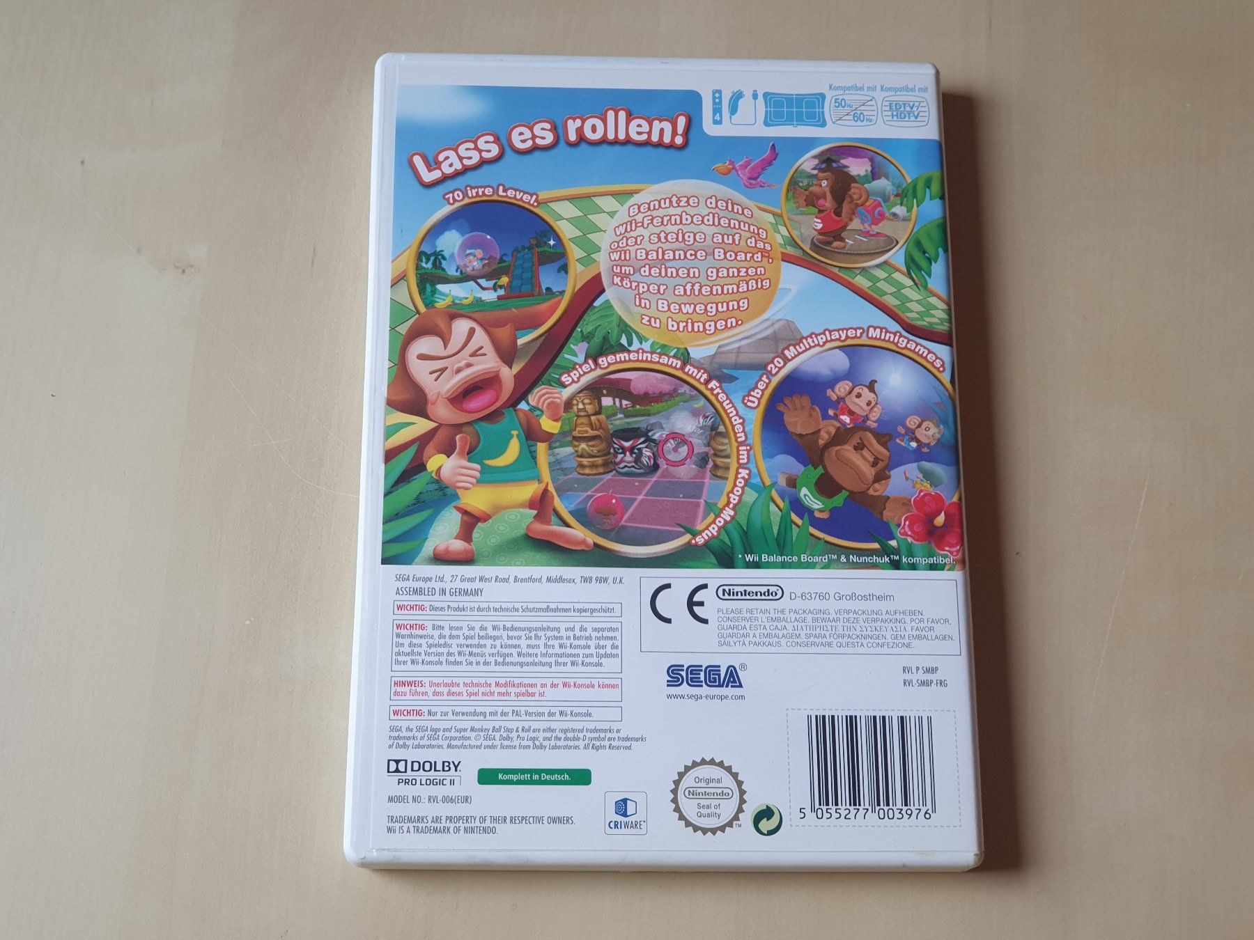 Nintendo Giochi: Super Monkey Ball Step & Roll – Usato da Stansstad venduto da collectorsshop 1