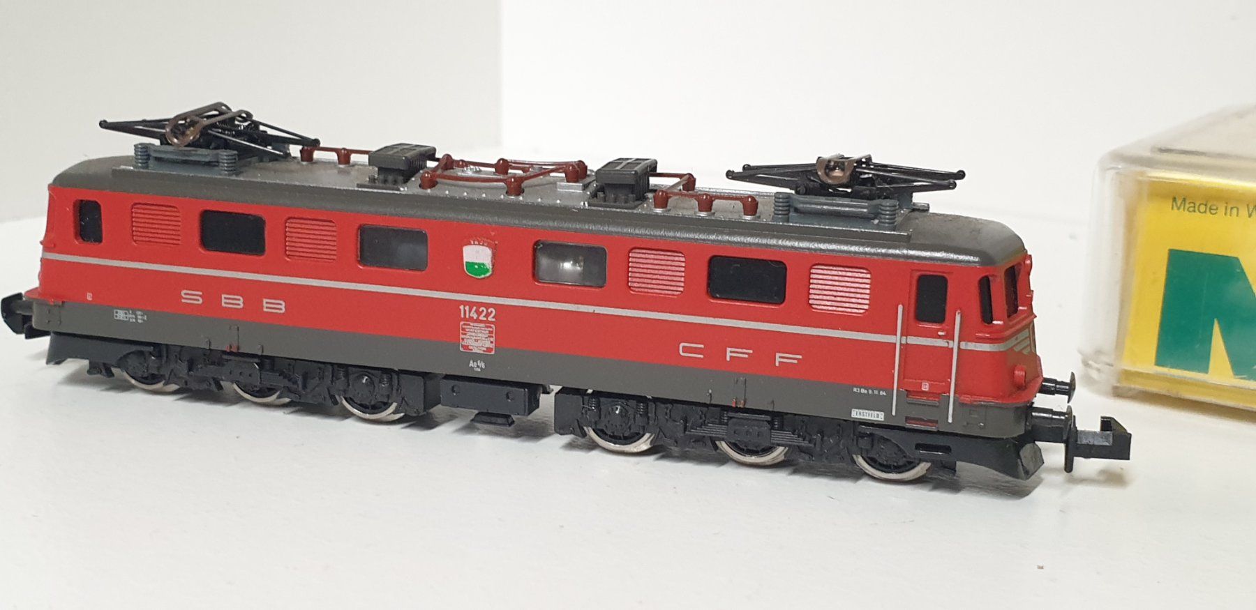 Trix Modellini di ferrovie: Minitrix Spur N SBB Ae6/6 12968 – Usato da Geroldswil venduto da TopTrain54 4