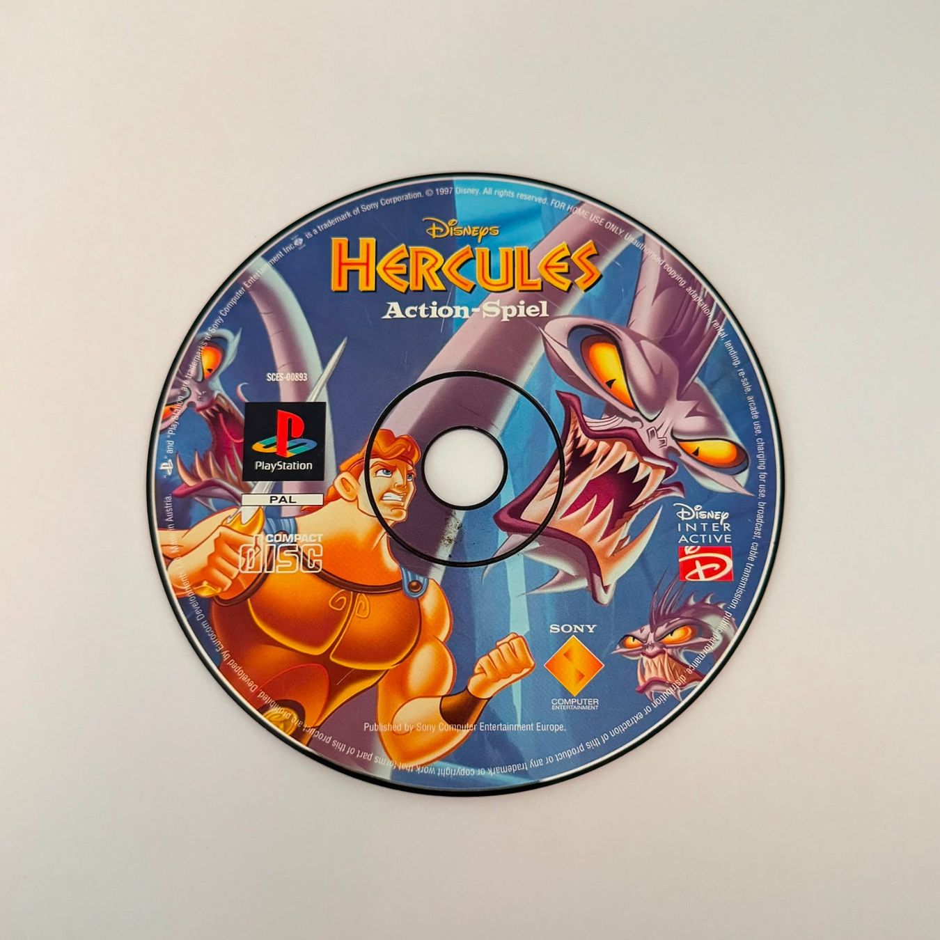 Sony Spiele: Hercules Action-Spiel (PS1) – Gebraucht aus Herisau von Seyashop1
