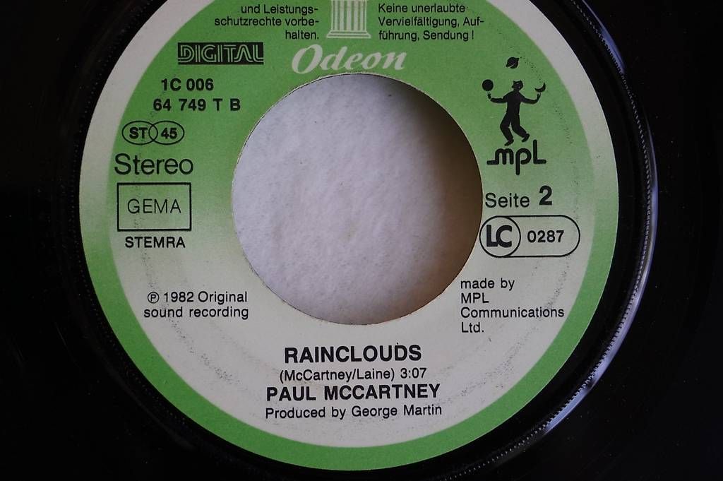 Dischi in vinile: Paul Mc Cartney Single – Usato da Kräiligen venduto da bero65