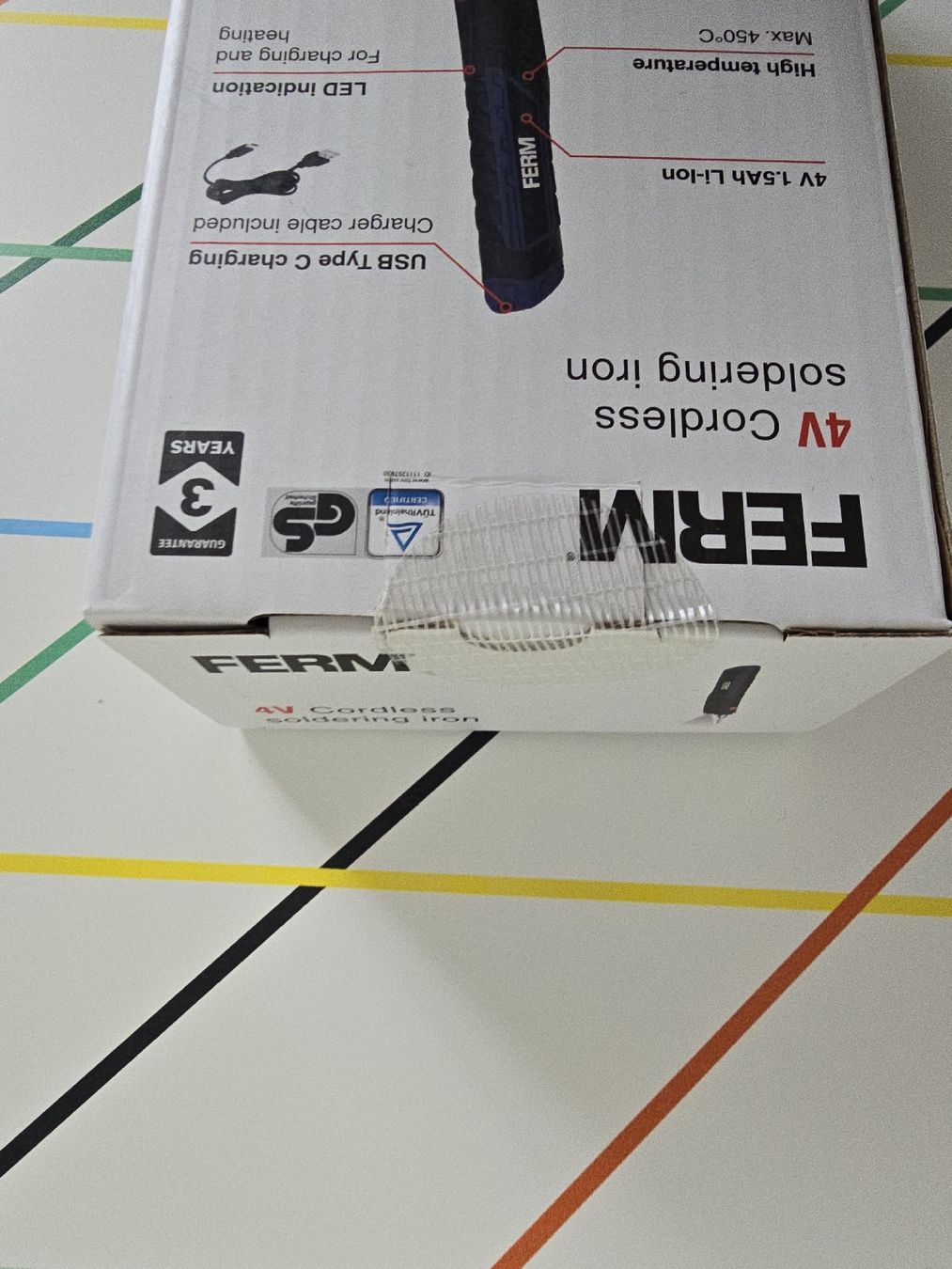 Toutes les machines: FERM 4V Cordless Soldering Iron New – Neuf avec emballage d'origine à Zürich par dev_5brj 3