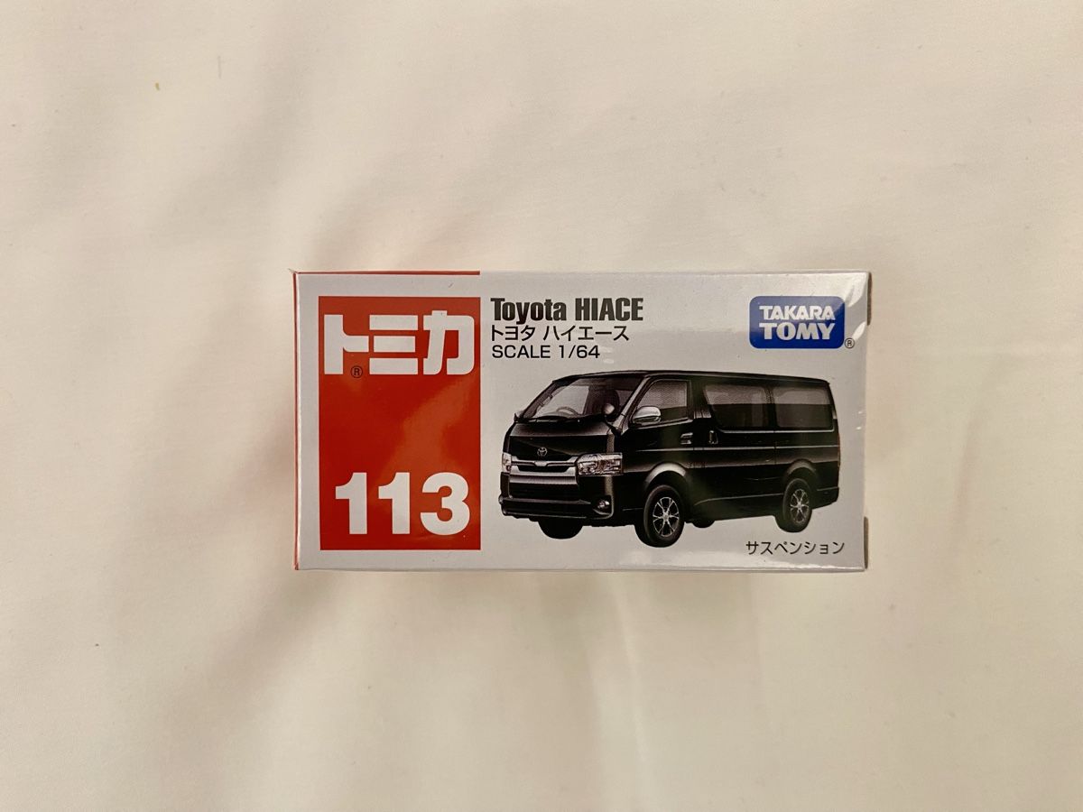 Toyota Modellini d'auto: Tomica Toyota Hiace – Nuovo e nell'imballaggio originale da Oberembrach venduto da theZaz