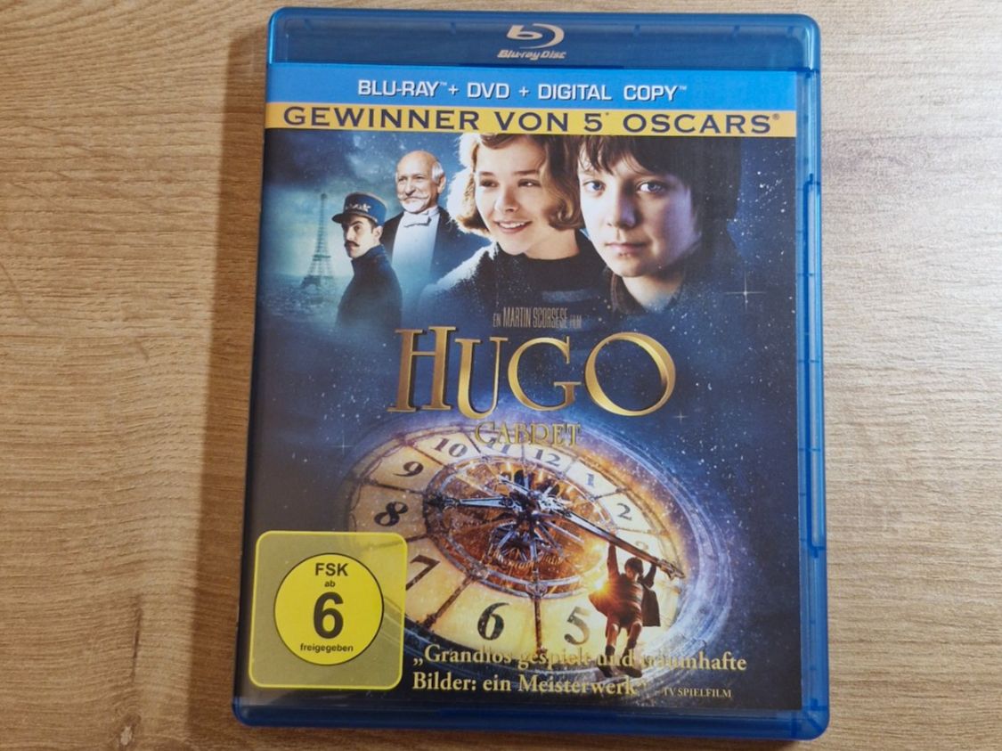 Tutti i DVDs: Hugo Cabret (2011) RAR Bluray – Usato da Pfungen venduto da Whitie