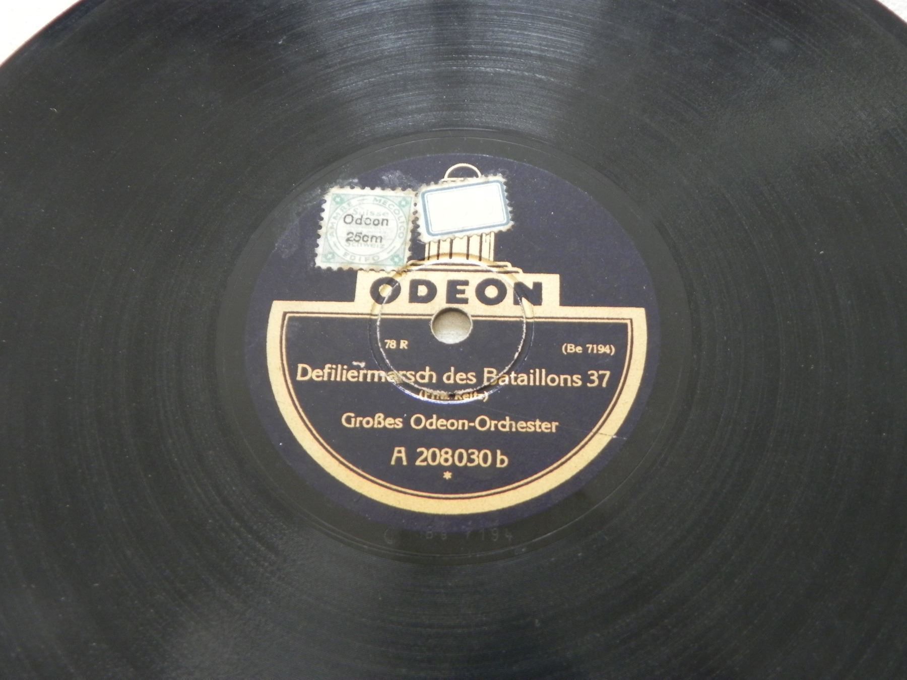 Vinyles: Militär Musik Schellack Bat.37 &12.Reg. – D'occasion à Siebnen par krimsie 4