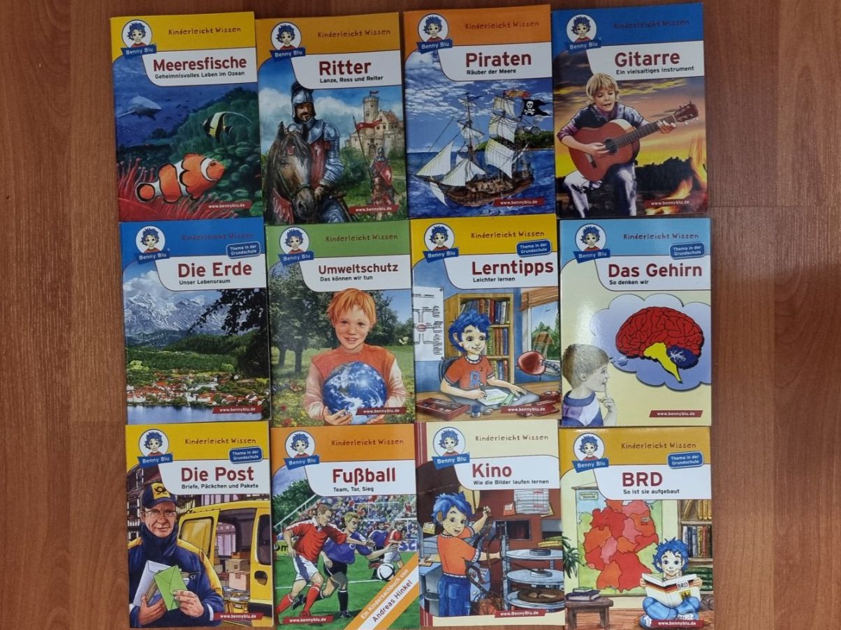 Libri: 24 Benny Blu Büchlein: Kinderleicht Wissen – Usato da Möriken AG venduto da Wipper 3
