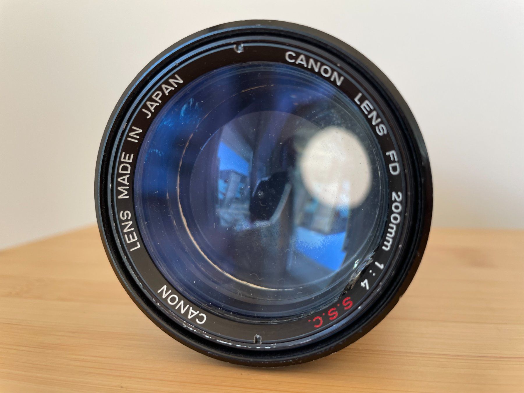 Canon Objektive: Objectif Canon FD 200 mm 1:4 SSC – Defekt aus Petit Lancy von gil_hr6v 5