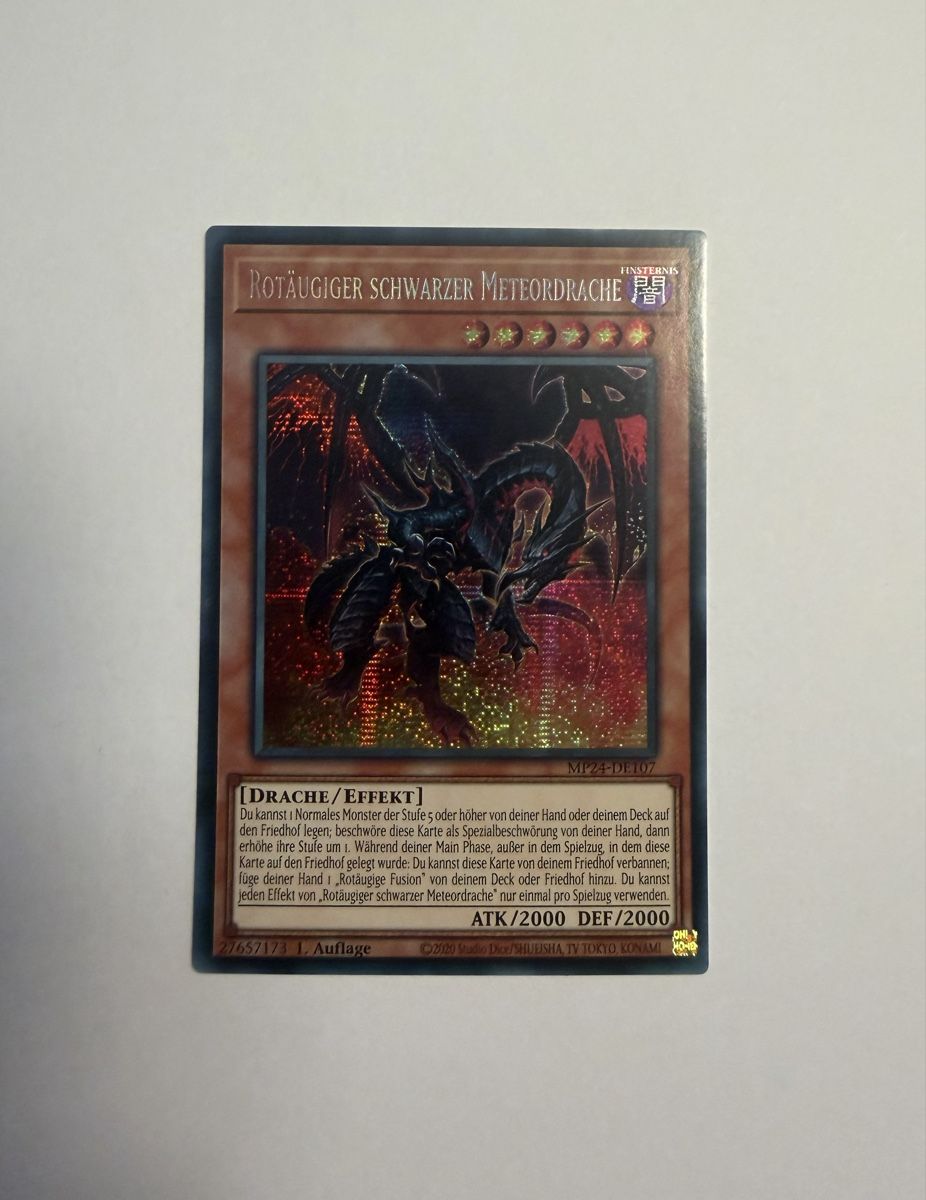 Cartoline: Rotäugiger schwarzer Meteordrache – Usato da Amriswil venduto da schweiz222