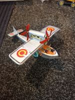 Aereo in latta giocattolo vintage