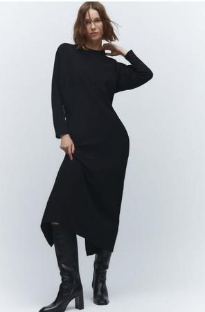 Jolie robe longue noire Zara Taille S