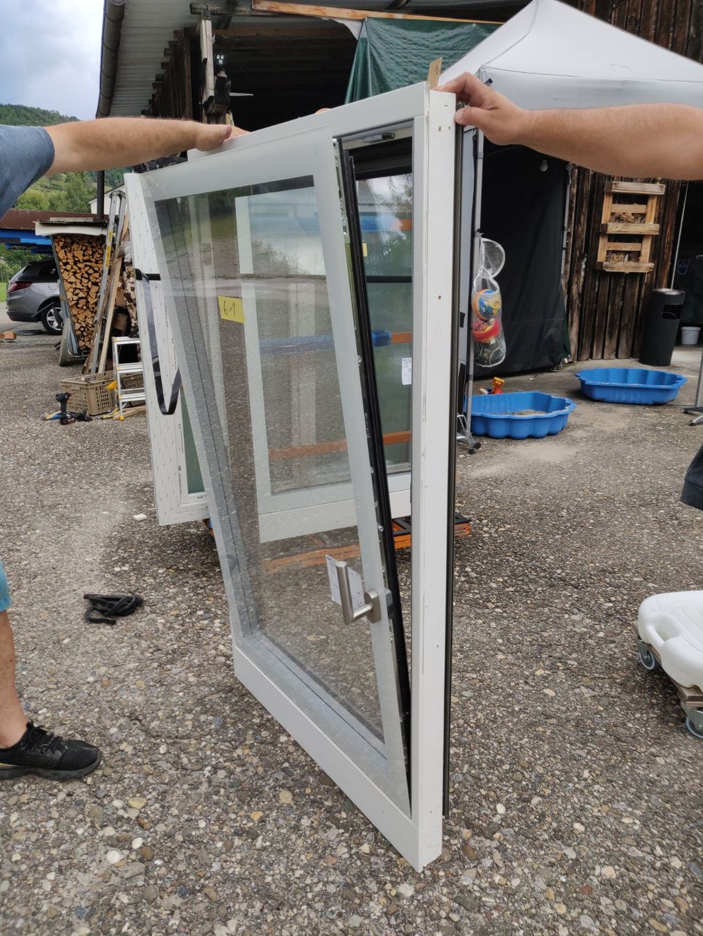 Finestre: Kunststoff-Fenster – Nuovo e nell'imballaggio originale da Rickenbach BL venduto da Karigass