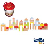 Holzbauklötze Bunt, von small foot