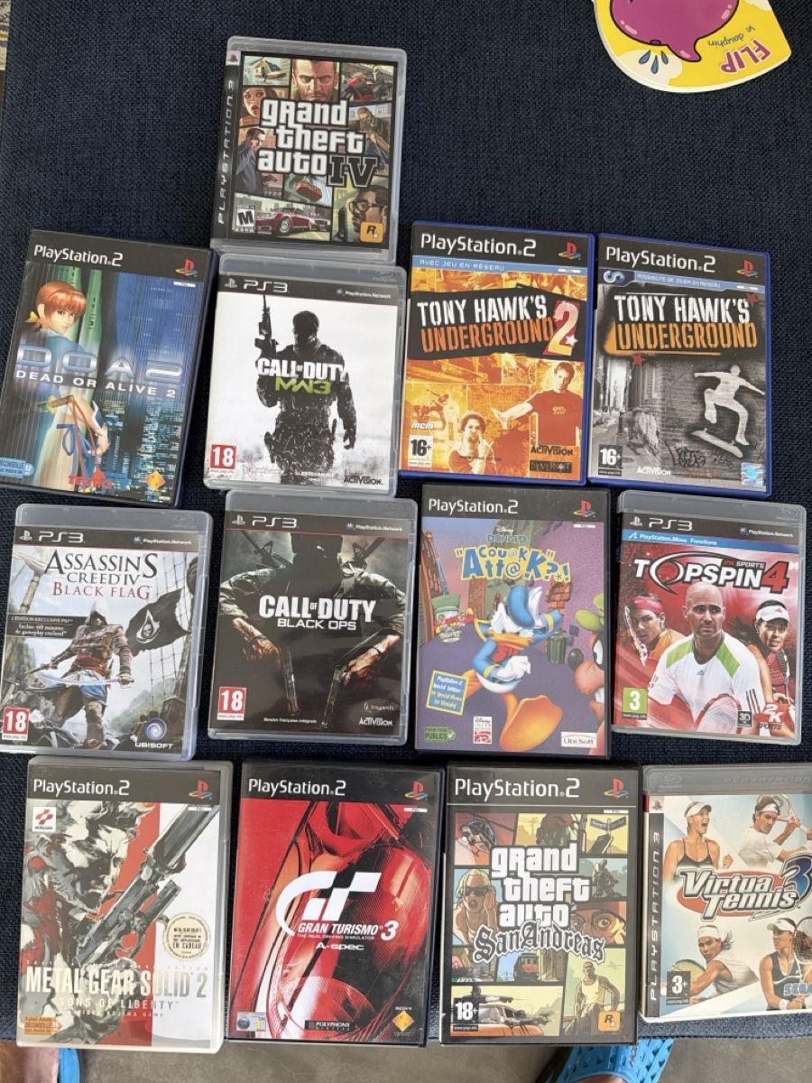 Giochi: Jeux playstation 2 et 3. 5CHF PAR PIÈCE  – Usato da Genthod venduto da valerianv