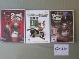 Shaun das Schaf DVD Set, Abrakadabra, Best of 1, Gratis Disc