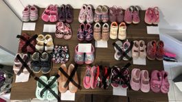 Schuhpaket (20!) Mädchen Sommer & Frühling - Gr.  17-25 