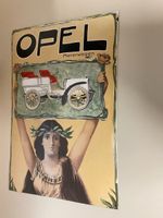 Opel Motorwagen Emailschild, Repro,  Deko für Sammler!