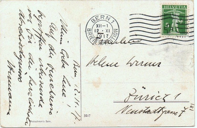Cartoline postali: BERN Bahnhof mit Tram – Usato da Jona venduto da philajona 1