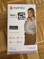 Ergobaby Aura Newborn Wrap Olive Diamonds neu in OVP