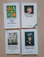 4x Romane von Martin Suter, Diogenes