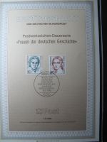 Berlin 1986  /12 Deutsche Frauen Ersttagesblatt