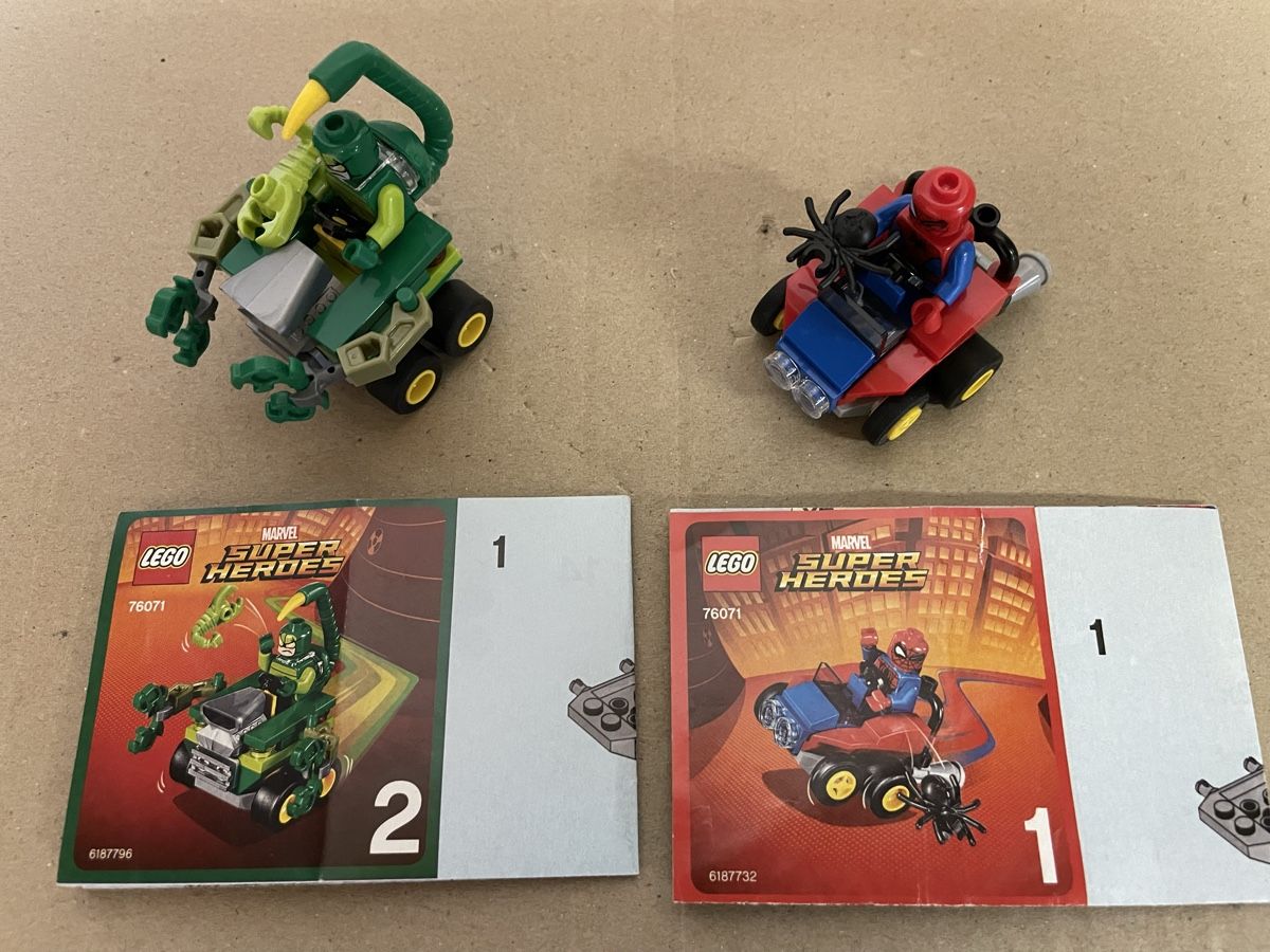 Lego Baukästen: Lego super Heroes spiderman 76071 – Gebraucht aus Möriken AG von Peka01