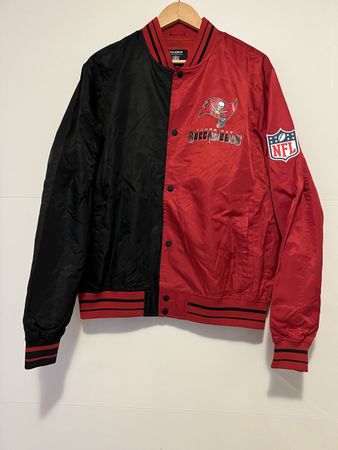 NFL Tampa Bay Buccaneers Bomber Jacket L Team Apparel